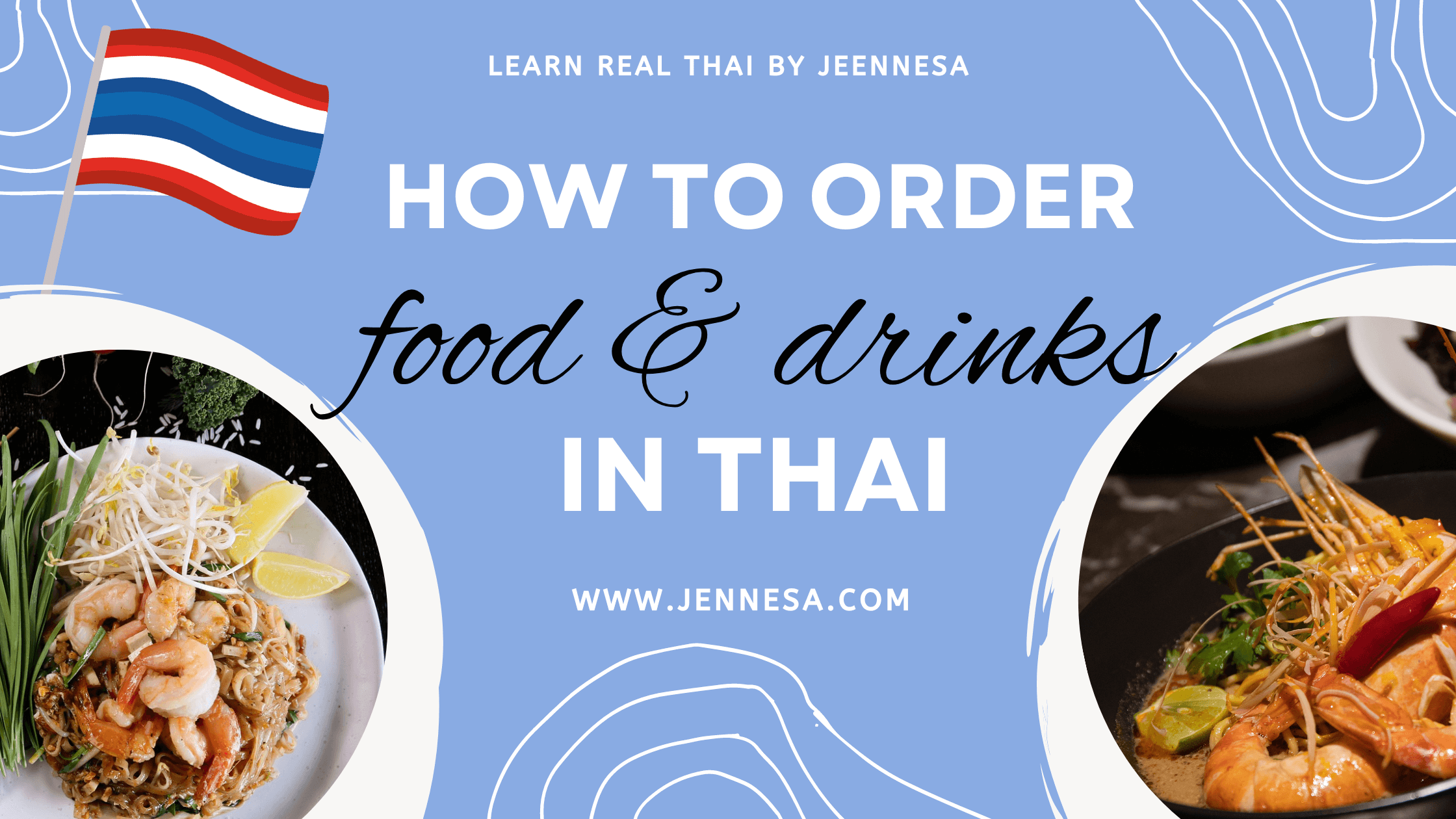 How to order food and drinks in Thai